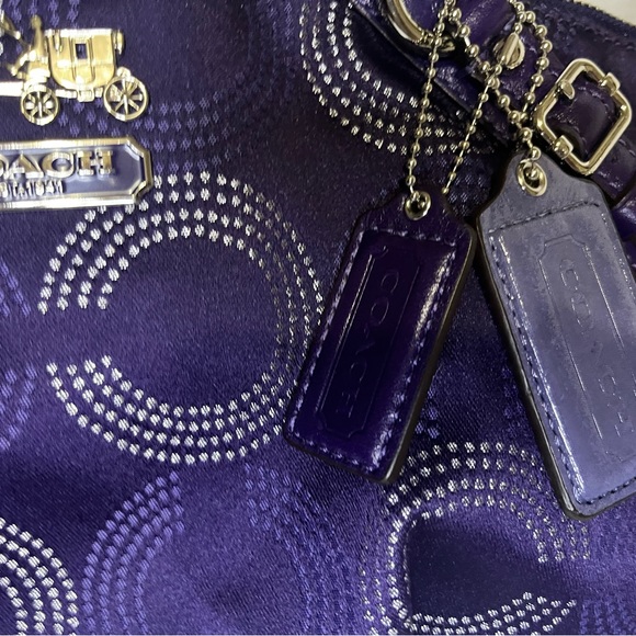 COACH MADISON DOT OPAQUE SOPHIA SATCHEL/ SHOULDER BAG #15957 - Picture 5 of 11